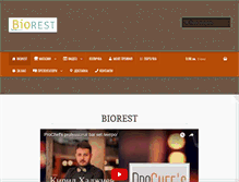 Tablet Screenshot of biorest-bg.com